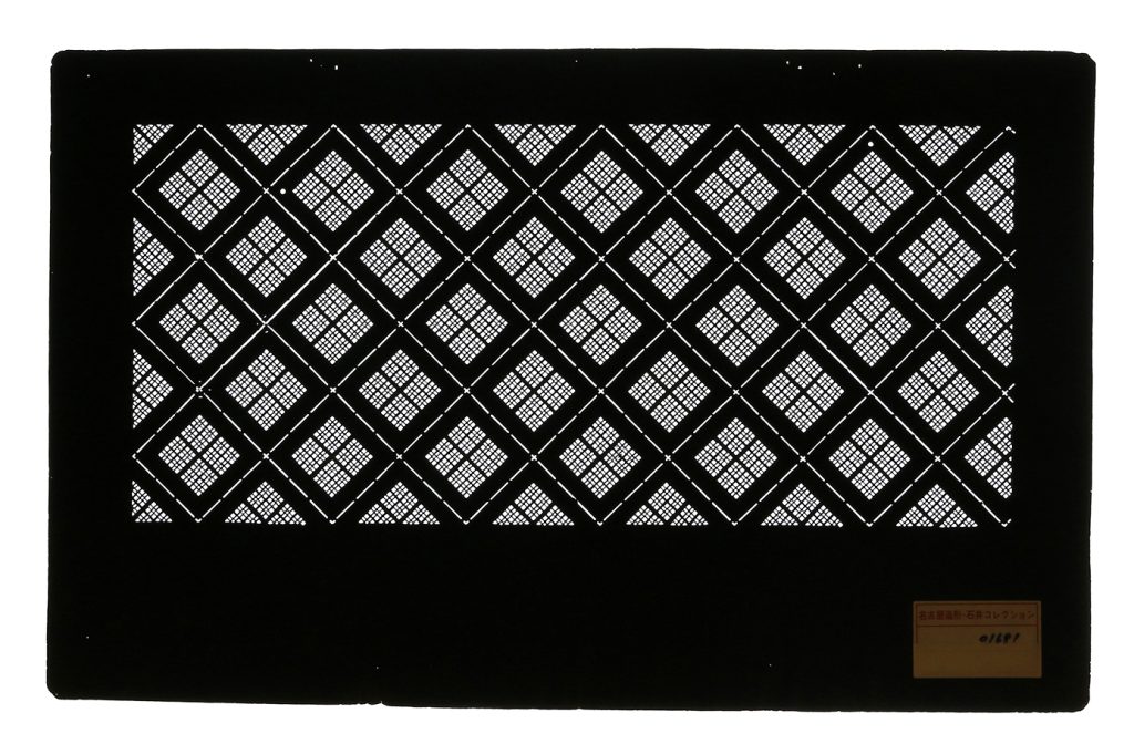 01681　枡入斜格子　星ナシ