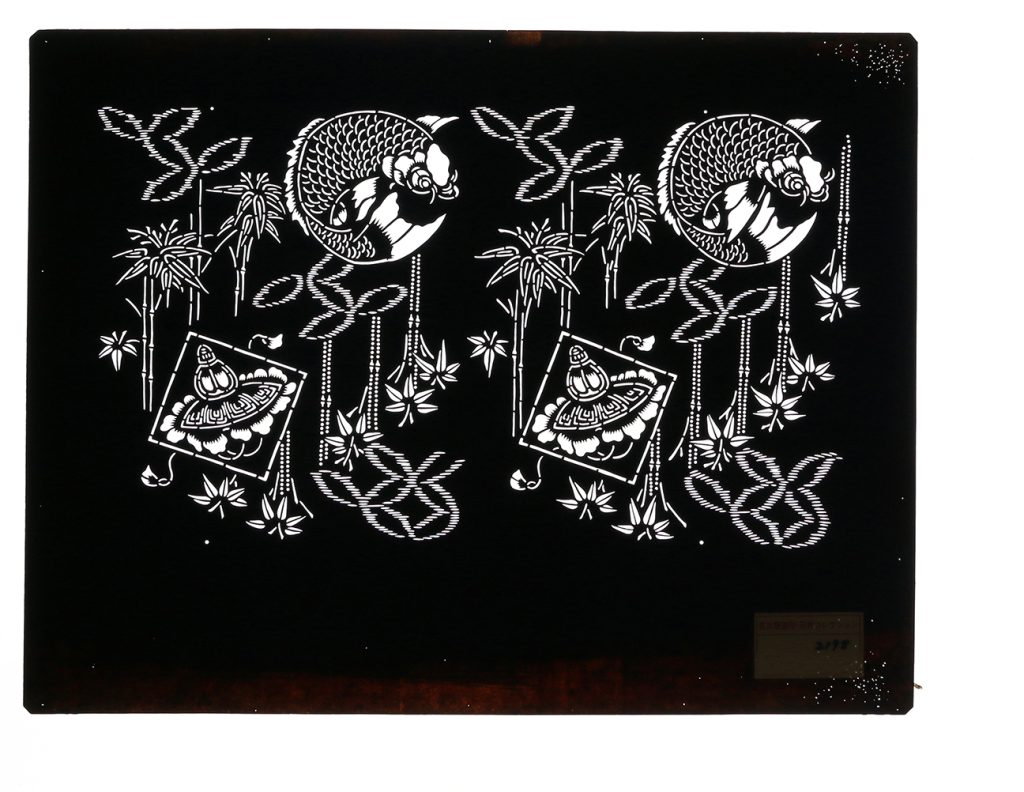 02198　鯉丸帽角丈に竹