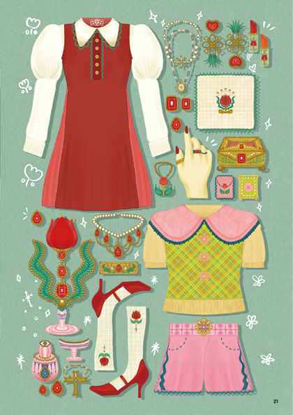 FASHION ILLUST BOOK  I