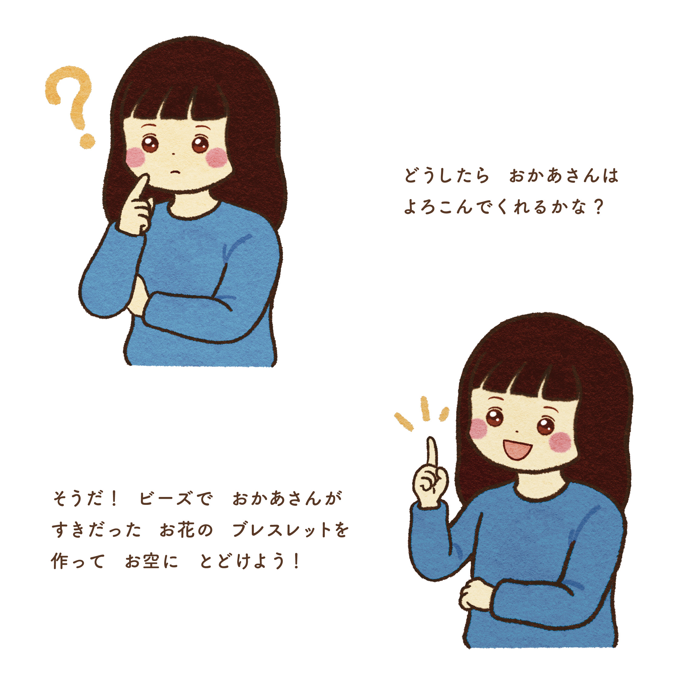 空へのプレゼント