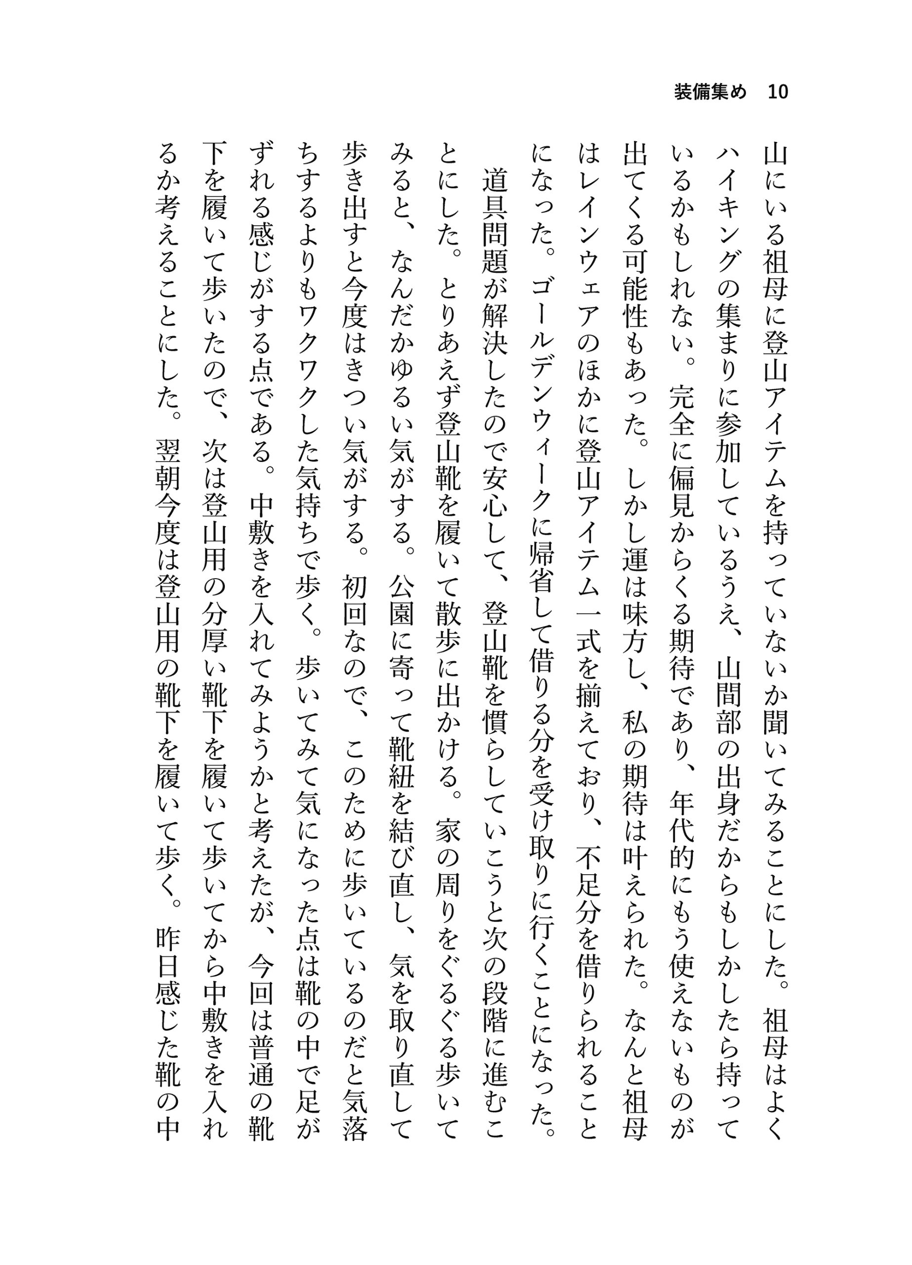 見る山から登る山へ【前編】